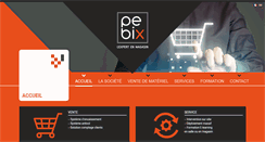 Desktop Screenshot of pebix.fr